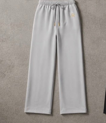 Open Leg Jogger Weiß